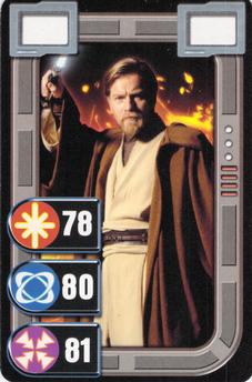 2005 Character Star Wars Feel the Force #NNO Obi-Wan Kenobi Front