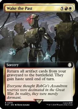 2024 Magic The Gathering Universes Beyond: Fallout #0479 Wake the Past Front