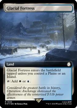 2024 Magic The Gathering Universes Beyond: Fallout #1025 Glacial Fortress Front