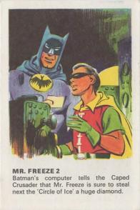 1966 Macleans Tooth Paste Batman #2 Mr. Freeze Front