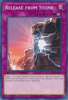 2024 Yu-Gi-Oh! Speed Duel GX: Midterm Destruction English 1st Edition #SGX4-END17 Release from Stone Front