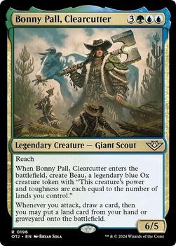 2024 Magic: The Gathering Outlaws of Thunder Junction #196 Bonny Pall, Clearcutter Front