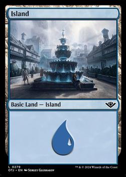 2024 Magic: The Gathering Outlaws of Thunder Junction #279 Island Front