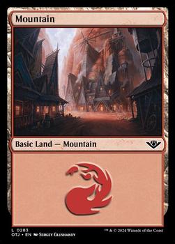 2024 Magic: The Gathering Outlaws of Thunder Junction #284 Mountain Front