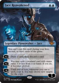 2024 Magic: The Gathering Outlaws of Thunder Junction #306 Jace Reawakened Front