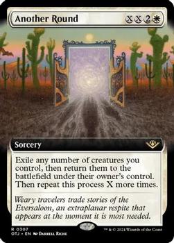 2024 Magic: The Gathering Outlaws of Thunder Junction #307 Another Round Front