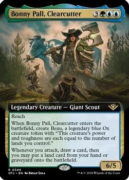 2024 Magic: The Gathering Outlaws of Thunder Junction #349 Bonny Pall, Clearcutter Front