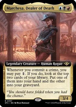 2024 Magic: The Gathering Outlaws of Thunder Junction #357 Marchesa, Dealer of Death Front