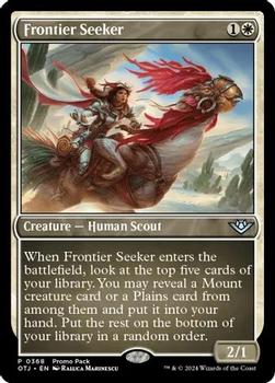 2024 Magic: The Gathering Outlaws of Thunder Junction #368 Frontier Seeker Front