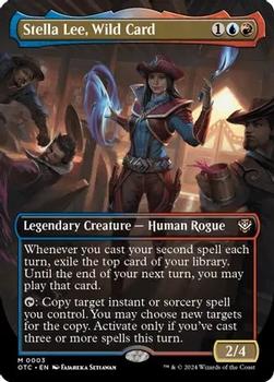 2024 Magic: The Gathering Outlaws of Thunder Junction - Commander Decks #0003 Stella Lee, Wild Card Front