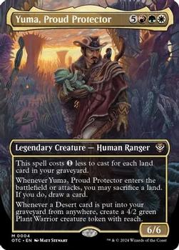 2024 Magic: The Gathering Outlaws of Thunder Junction - Commander Decks #0004 Yuma, Proud Protector Front