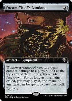 2024 Magic: The Gathering Outlaws of Thunder Junction - Commander Decks #0074 Dream-Thief's Bandana Front