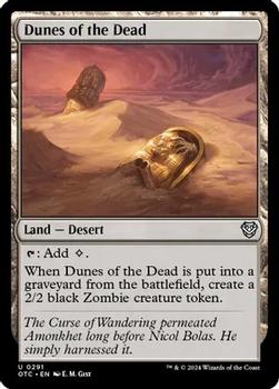 2024 Magic: The Gathering Outlaws of Thunder Junction - Commander Decks #0291 Dunes of the Dead Front