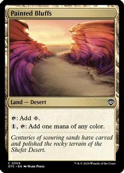 2024 Magic: The Gathering Outlaws of Thunder Junction - Commander Decks #0309 Painted Bluffs Front
