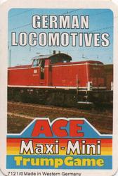 1979 Ace Maxi-Mini Trumps German Locomotives #NNO Title Card Front