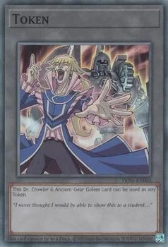 2024 Yu-Gi-Oh! Legacy Of Destruction English 1st Edition - Tokens #TKN5-EN002 Token: Dr. Crowler and Ancient Gear Golem Front