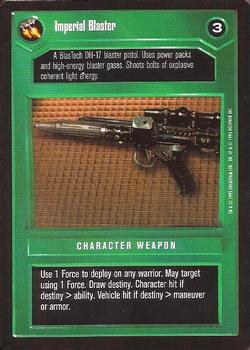 1995 Decipher Star Wars CCG Premiere Limited #NNO Imperial Blaster Front