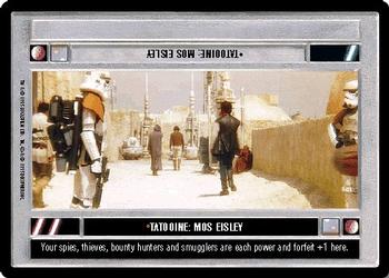 1995 Decipher Star Wars CCG Premiere Limited #NNO Tatooine: Mos Eisley Front