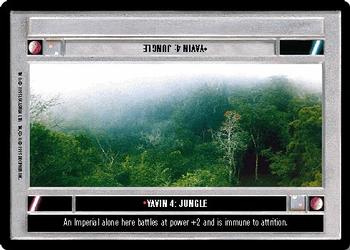 1995 Decipher Star Wars CCG Premiere Limited #NNO Yavin 4: Jungle Front