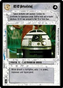 1995 Decipher Star Wars CCG Premiere Limited #NNO R2-X2 Front