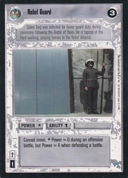 1995 Decipher Star Wars CCG Premiere Limited #NNO Rebel Guard Front