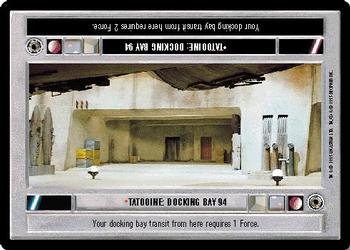 1995 Decipher Star Wars CCG Premiere Limited #NNO Tatooine: Docking Bay 94 Front