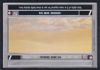 1995 Decipher Star Wars CCG Premiere Limited #NNO Tatooine: Dune Sea Front