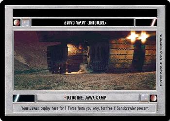 1995 Decipher Star Wars CCG Premiere Limited #NNO Tatooine: Jawa Camp Front