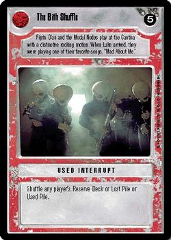 1995 Decipher Star Wars CCG Premiere Limited #NNO The Bith Shuffle Front