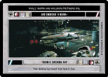 1995 Decipher Star Wars CCG Premiere Limited #NNO Yavin 4: Docking Bay Front