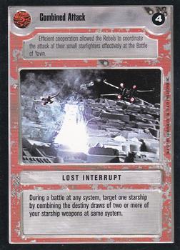 1995 Decipher Star Wars CCG Premiere Limited #NNO Combined Attack Front