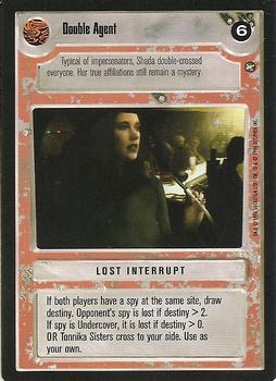 1996 Decipher Star Wars CCG: A New Hope Limited #NNO Double Agent Front