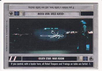 1996 Decipher Star Wars CCG Premiere Unlimited #NNO Death Star: War Room Front