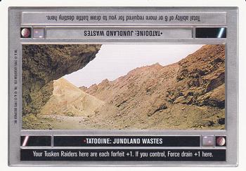 1996 Decipher Star Wars CCG Premiere Unlimited #NNO Tatooine: Jundland Wastes Front
