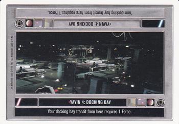 1996 Decipher Star Wars CCG Premiere Unlimited #NNO Yavin 4: Docking Bay Front