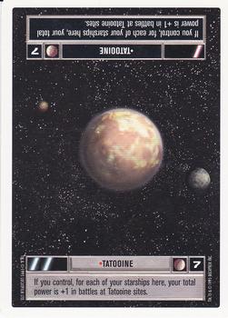 1996 Decipher Star Wars CCG Premiere Unlimited #NNO Tatooine Front