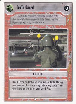 1996 Decipher Star Wars CCG Premiere Unlimited #NNO Traffic Control Front