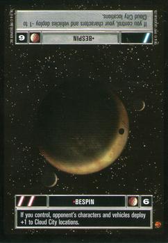 1997 Decipher Star Wars CCG Cloud City Limited #NNO Bespin Front
