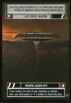 1997 Decipher Star Wars CCG Cloud City Limited #NNO Bespin: Cloud City Front