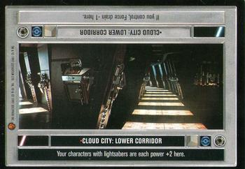 1997 Decipher Star Wars CCG Cloud City Limited #NNO Cloud City: Lower Corridor Front
