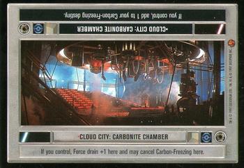 1997 Decipher Star Wars CCG Cloud City Limited #NNO Cloud City: Carbonite Chamber Front