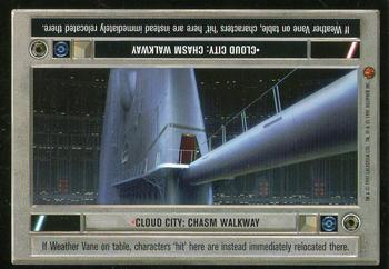 1997 Decipher Star Wars CCG Cloud City Limited #NNO Cloud City: Chasm Walkway Front