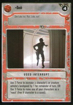 1997 Decipher Star Wars CCG Cloud City Limited #NNO Dash Front