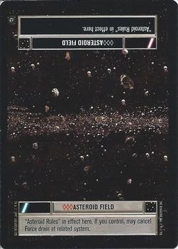 1997 Decipher Star Wars CCG Dagobah Limited #NNO Asteroid Field Front
