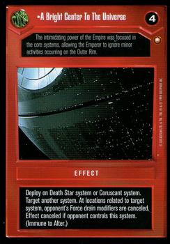 1998 Decipher Star Wars CCG Special Edition Limited #NNO A Bright Center To The Universe Front