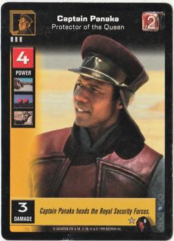 1999 Decipher Young Jedi: Menace of Darth Maul #6 Captain Panaka, Protector of the Queen Front