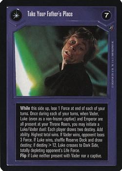 2000 Decipher Star Wars CCG Death Star II Limited #NNO Bring Him Before Me / Take Your Father’s Place Back