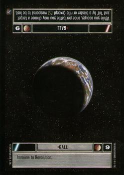 2000 Decipher Star Wars CCG Death Star II Limited #NNO Gall Front