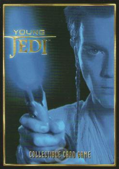 2000 Decipher Young Jedi: Battle of Naboo #1 Obi-Wan Kenobi, Jedi Knight Back