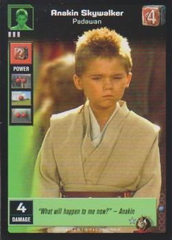 2000 Decipher Young Jedi: Battle of Naboo #4 Anakin Skywalker, Padawan Front